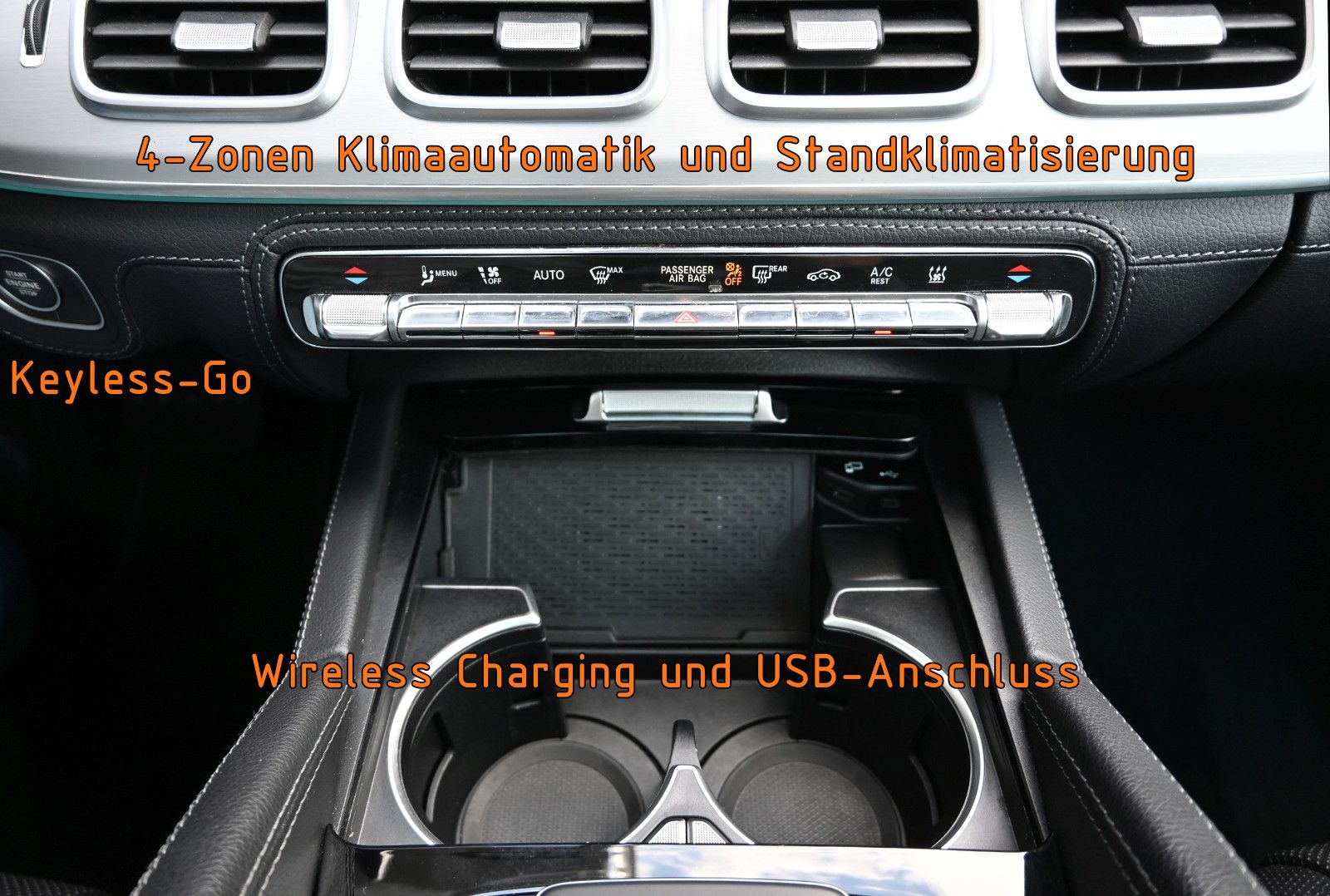 Fahrzeugabbildung Mercedes-Benz GLE 350 de 4Mat. °UVP 107.582€°MASSAGE°VOLLAUSST