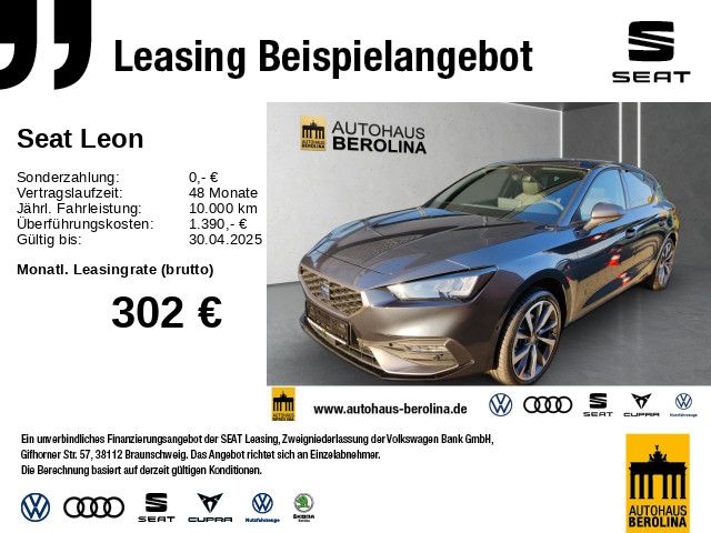 SEAT Leon 1.5 eTSI FR DSG *BEATS*Vision+*ACC*NAV*SHZ*