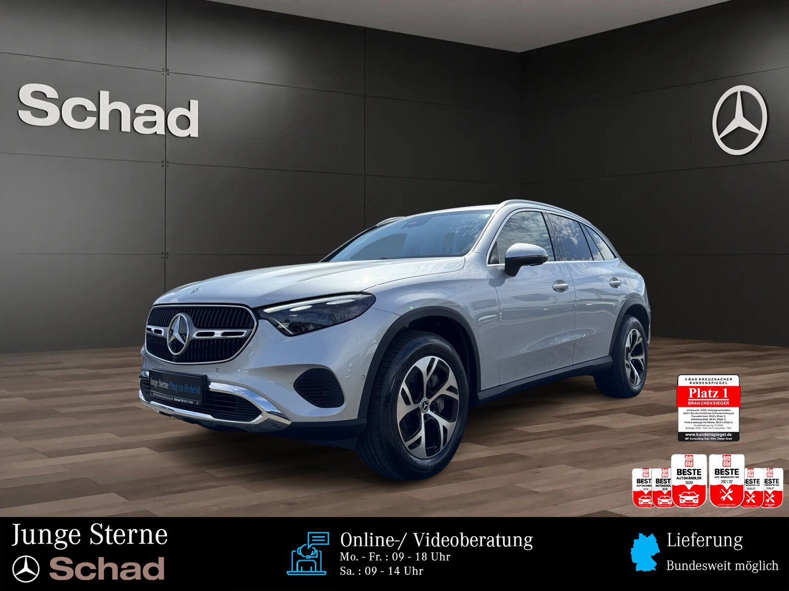 Mercedes-Benz GLC 300e 4M AVANTGARDE AHK+LED+KAM+DISTR+CARPLAY