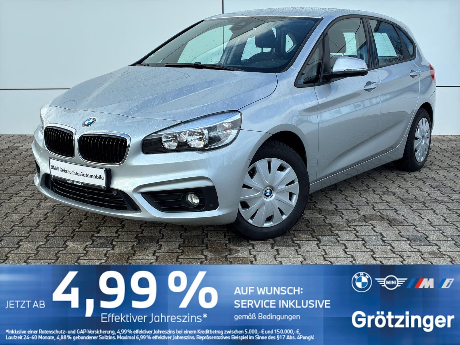BMW 218i Active Tourer MFL+SHZ+PDC+GRA+