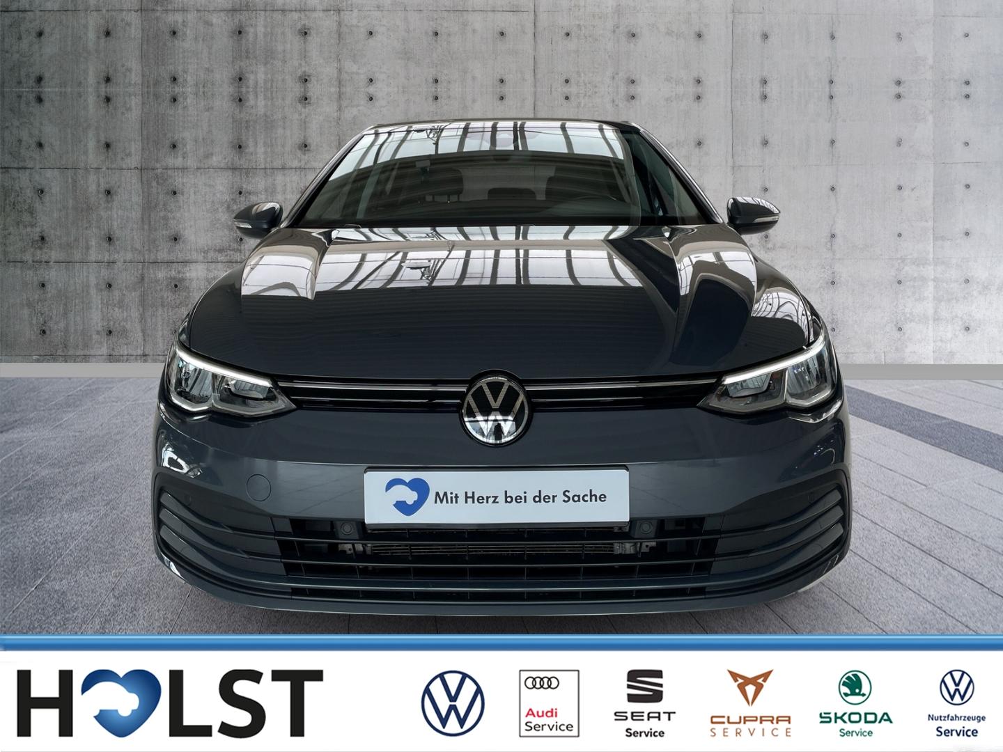 Volkswagen Golf VIII 1.5TSI United StdHZ ACC LED GJR, миниатюра 12