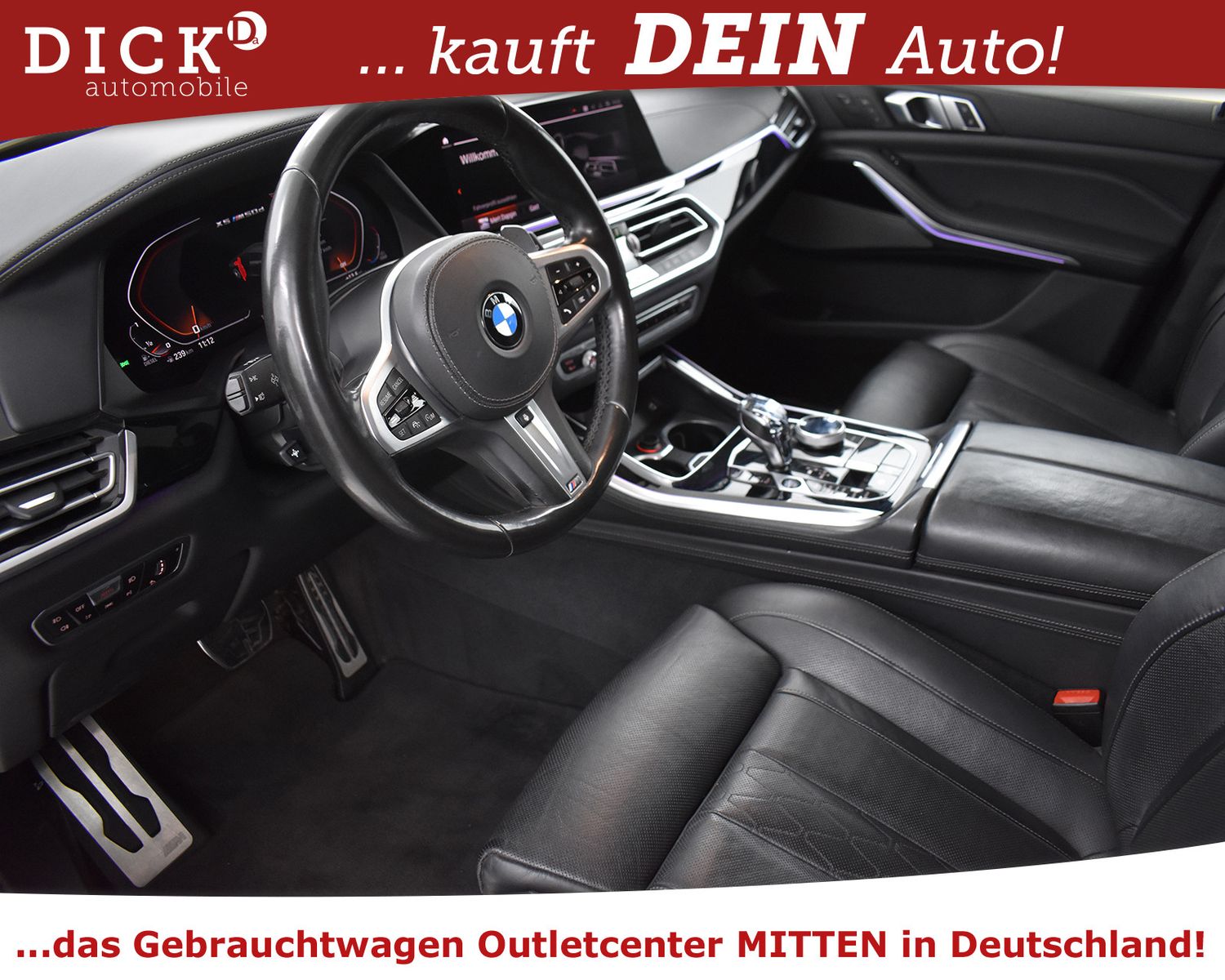 BMW X5 M50d EXCLUS+SHADO+PANO+STDHZ+360+TV+22"+VOLL+ - Image 9