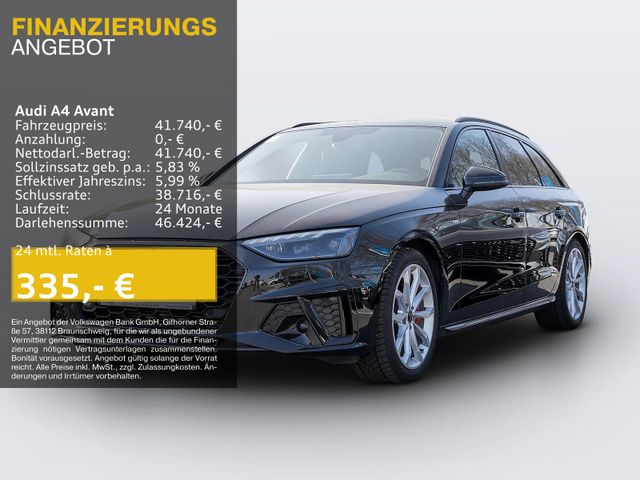 Audi A4 Avant 40 TFSI Q 2 x S LINE LM19 KAMERA NAVI+