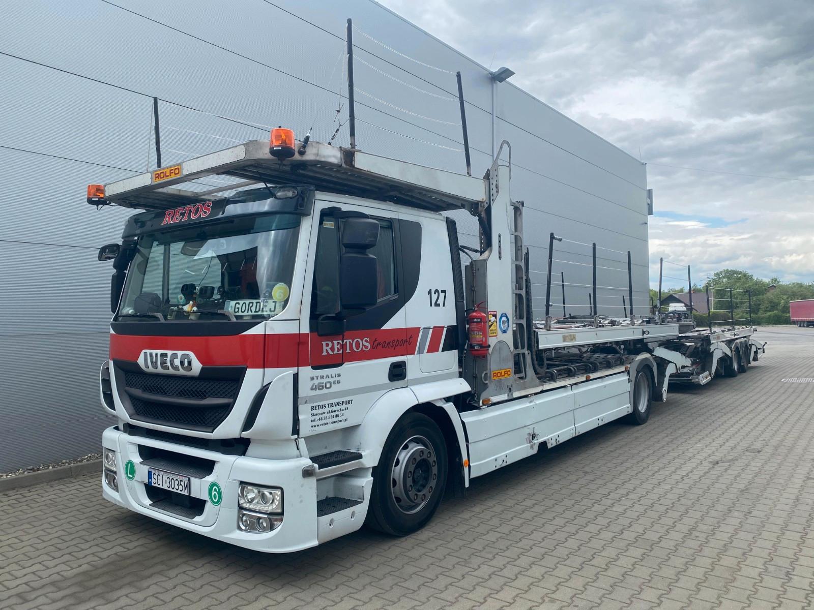 Iveco Stralis 460 E6 + ROLFO B1SAAS