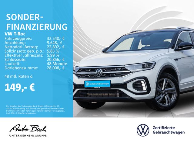 Volkswagen T-Roc 2.0 TDI DSG R-Line, Navi, LED, AHK, Rückfa