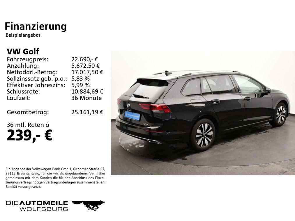 Volkswagen Golf 8 VIII Variant 1.0 eTSI DSG MOVE LED ACC Na foto 2
