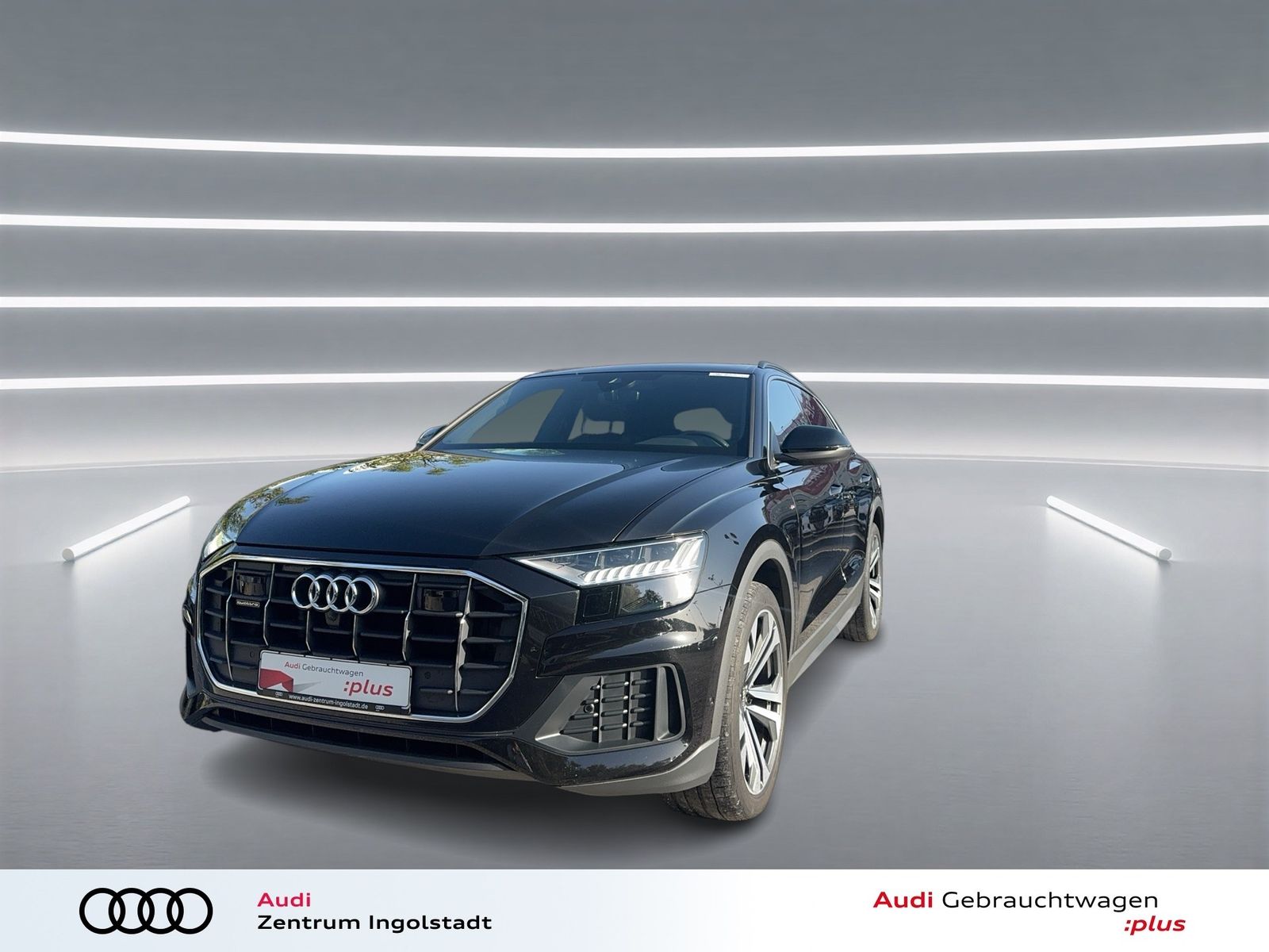 Audi Q8 50 TDI qu S line AHK PANO Luft HD-MATRIX 22"