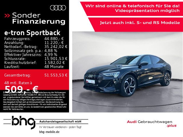 Audi e-tron Sportback 50 quattro S line #LEDER #OPTIK imagem 2