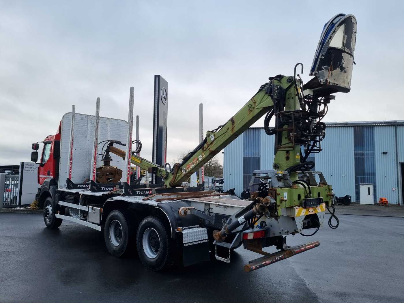 Fahrzeugabbildung Renault Kerax 460.35 DXI 6x6 Loglift 96 S blatt/blatt