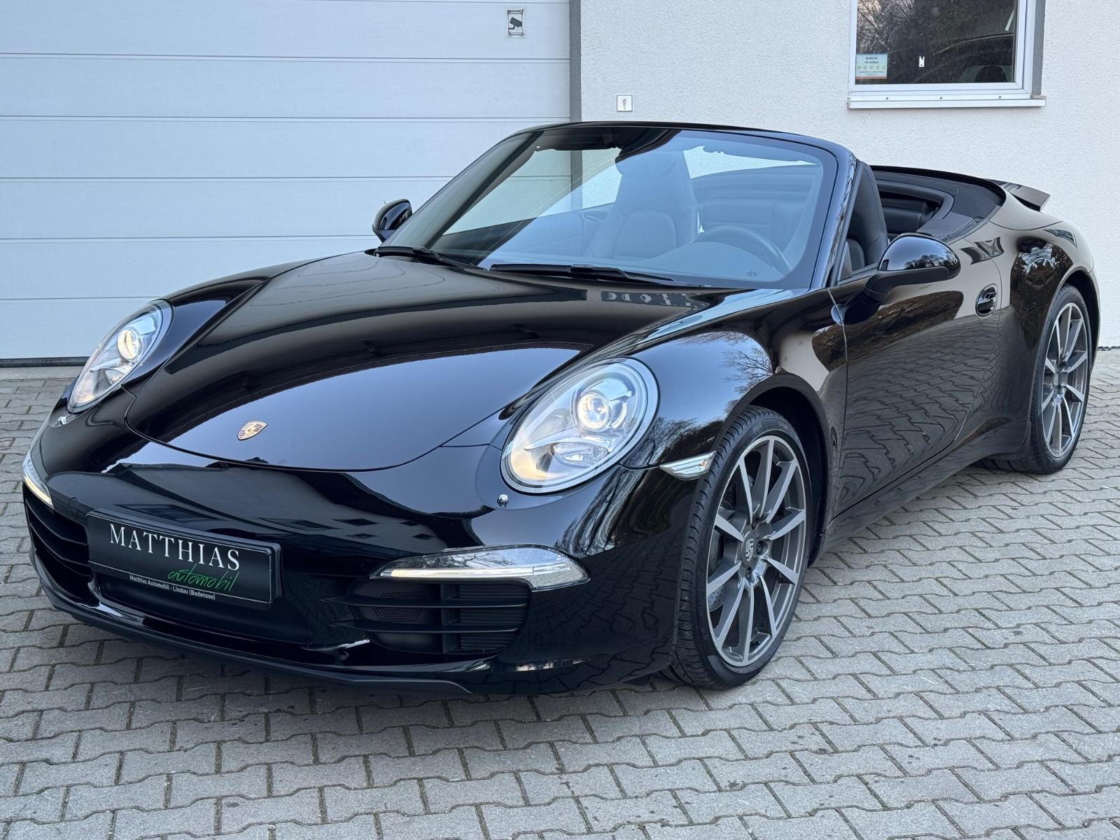 Porsche 991 Carrera Cabrio Schalter/1.Hand/deutsch/Erstl