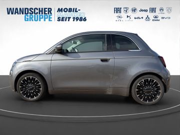 Fiat 500 e Cabrio La Prima 360+Kam.+KeyLess+LED+Navi