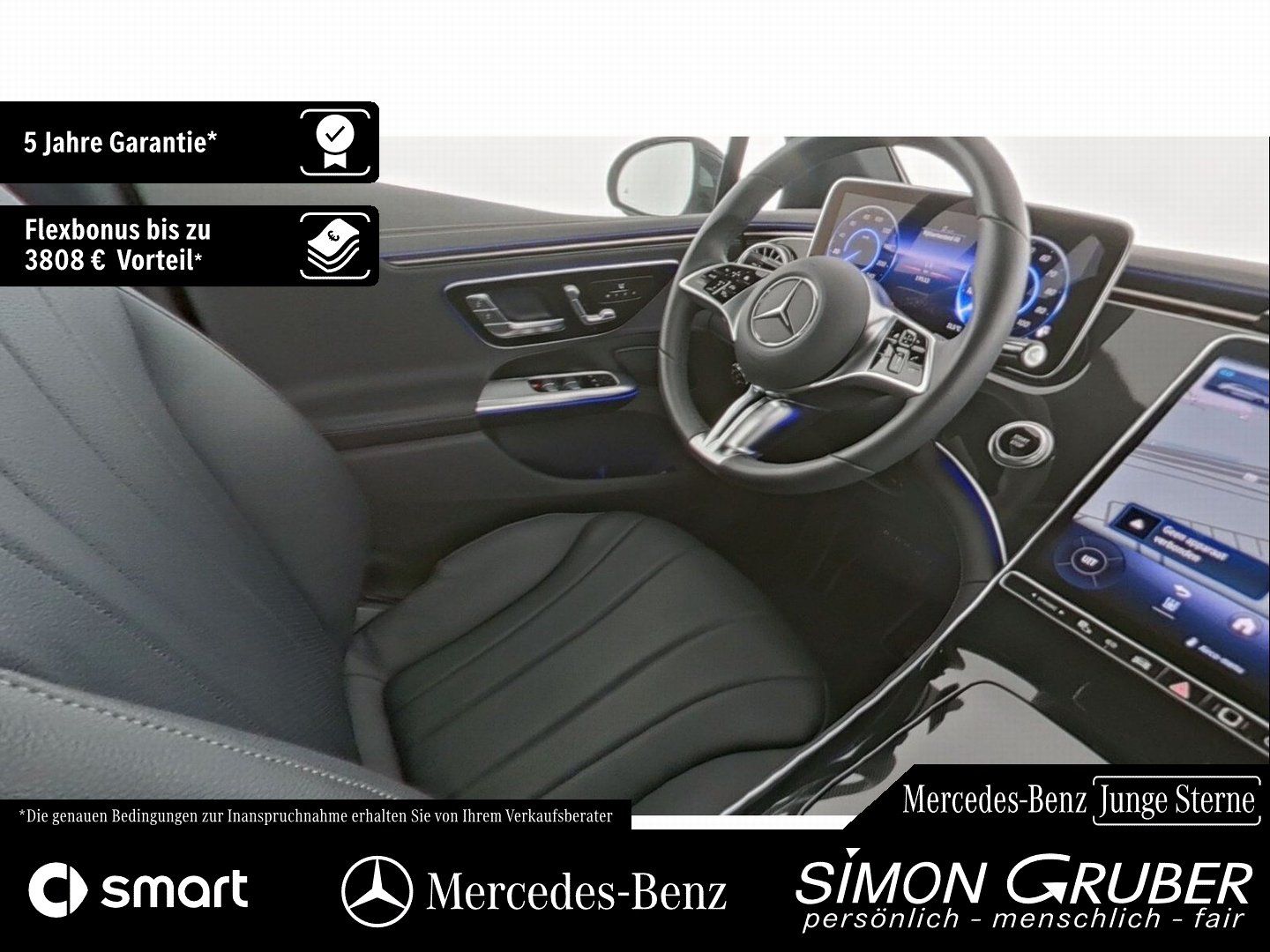 Fahrzeugabbildung Mercedes-Benz EQE 350+ Electric Art Kamera LED Memory Ambi ACC
