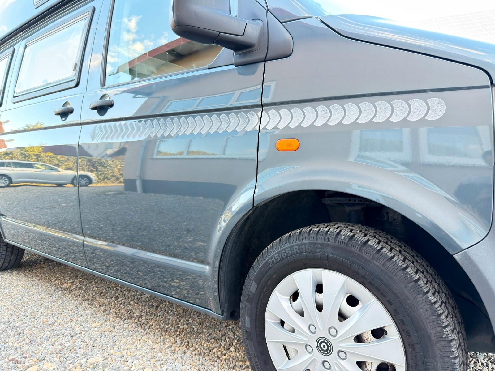 VOLKSWAGEN T5 CALIFORNIA 2.5 TDI 131ch - CAMPING-CAR FISCHER - TOIT HAUT - CHAUFFAGE TRUMA - ATTELAGE