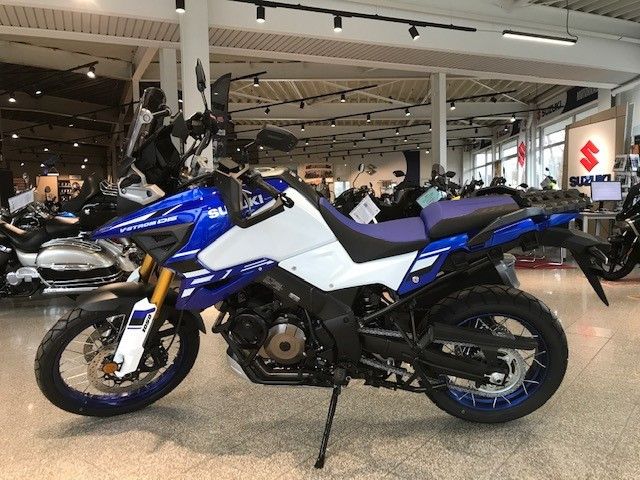 Suzuki V Strom 1050 DE weiß blau