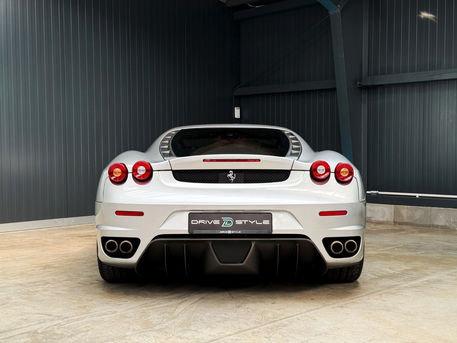 Fahrzeugabbildung Ferrari F430 F1 + Argento Nürburgring + Innen Blue Scuro