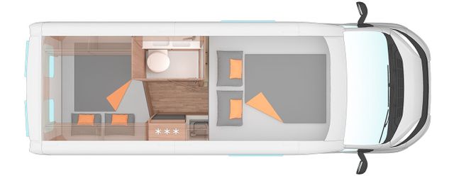 Weinsberg CaraBus 600 DQ - 4 Schlafplätze, Automatik