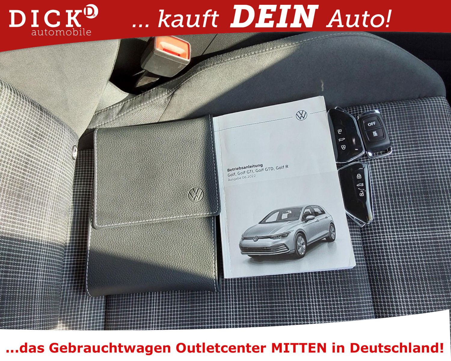 Fahrzeugabbildung Volkswagen Golf VIII 2.0d DSG GTD LED+/NAVI/VIRTU/HUD/H&K