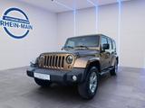 Jeep Wrangler Sahara *SAND-BRONZE METALLIC*LEDER*AHK* - : Vollleder, Geländewagen, Metallic