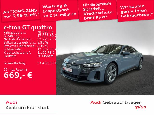 Audi e-tron GT quattro B&O DAB PDC LED Pano Sportsitz