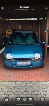 Renault TWINGO in blau mit FALTDACH!! - Renault Twingo: mit Faltdach