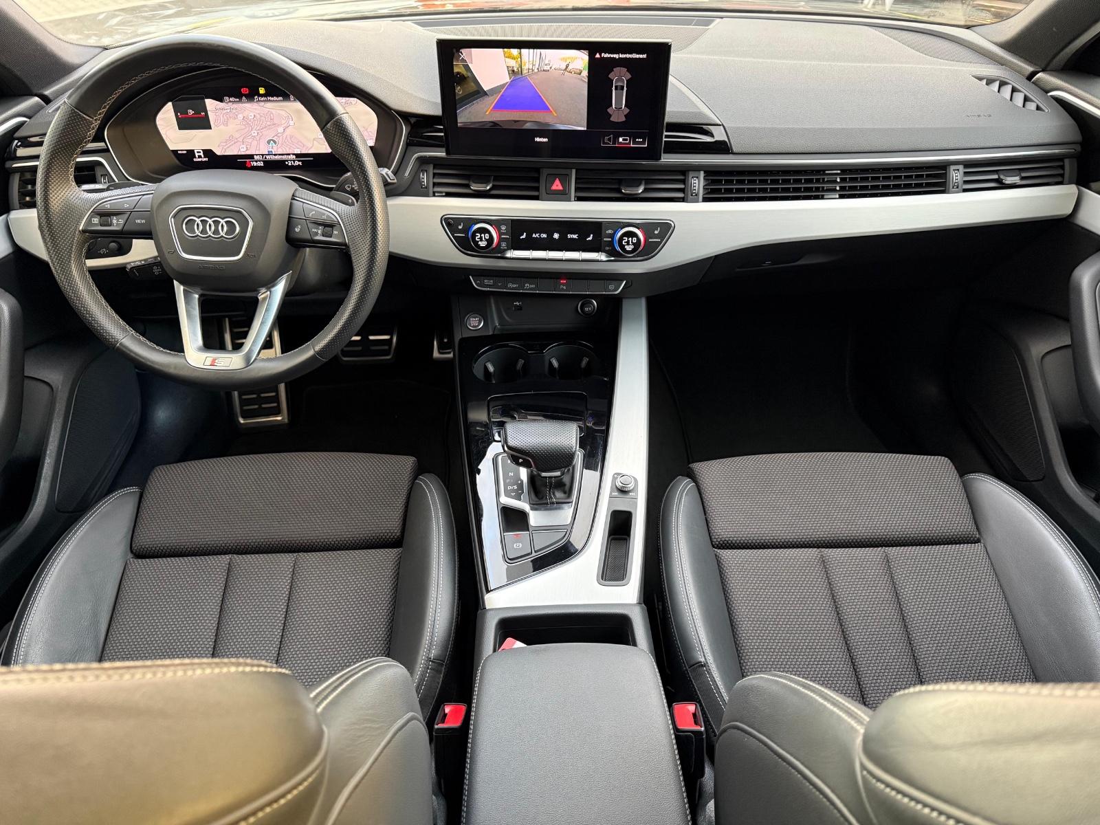 Audi A4 Avant 40 TFSI 2x S line Balck/Matrix/AHK/RKam, миниатюра 18