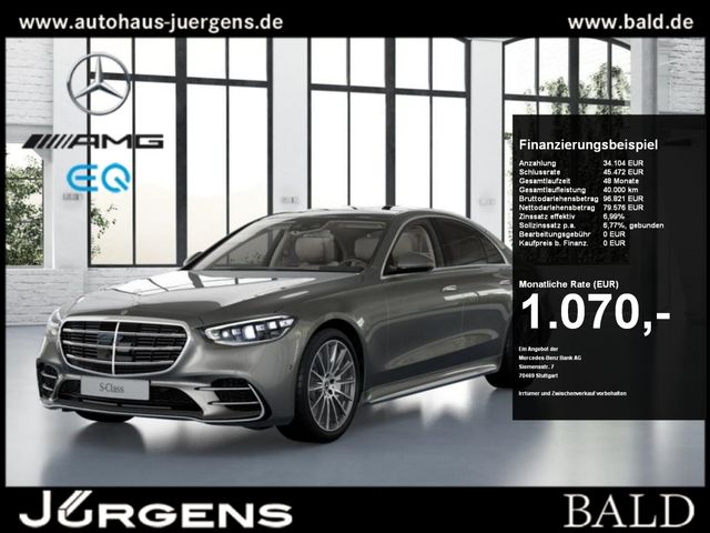 Mercedes-Benz S 580 e AMG-Sport/Pano/Burm/Sitzklima/HUD/Distr