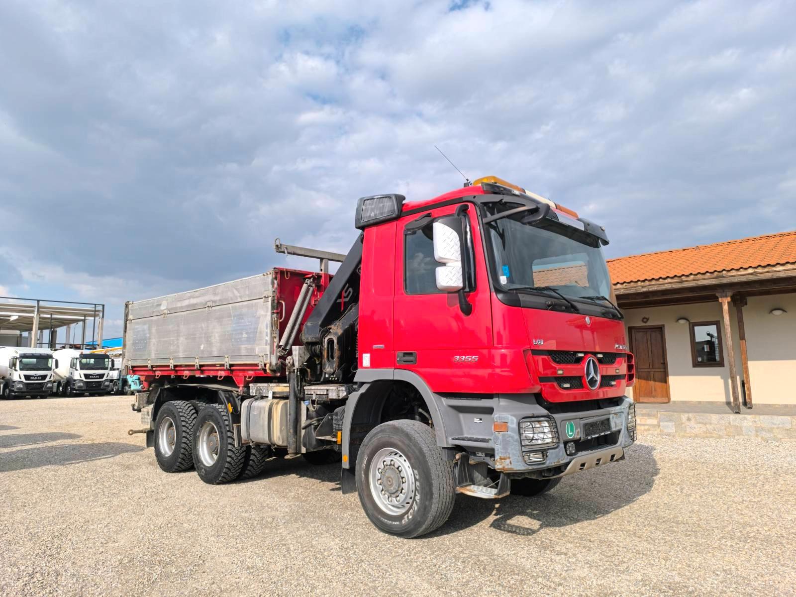 Mercedes-Benz Actros 3355 V8 6X6 HIAB 211 EP-5 HIPRO