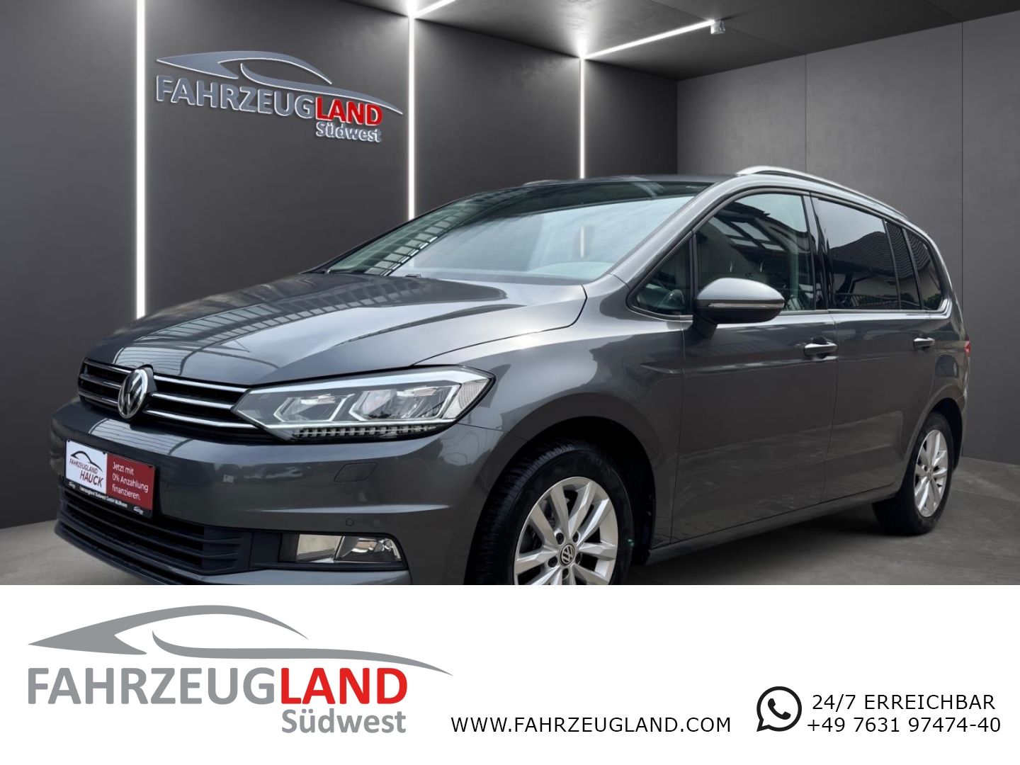 Gebrauchtwagen Volkswagen Touran Touran Comfortline Allstar BMT 7 Sitzer AHK Klim in Freiburg