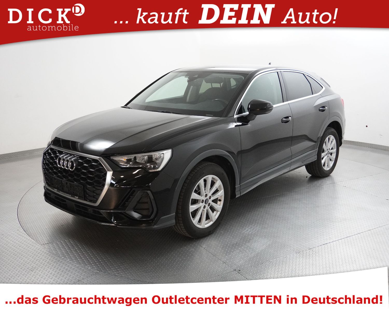 Fahrzeugabbildung Audi Q3 SPORTBACK 40d Quat NAVI+VIRTU+LED+SHZ+ACC+18"