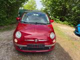 Fiat 500 C -CABRIO-TÜV NEU--113000KM-TEL-01704684029 - Fiat 500: Rot, Cabrio
