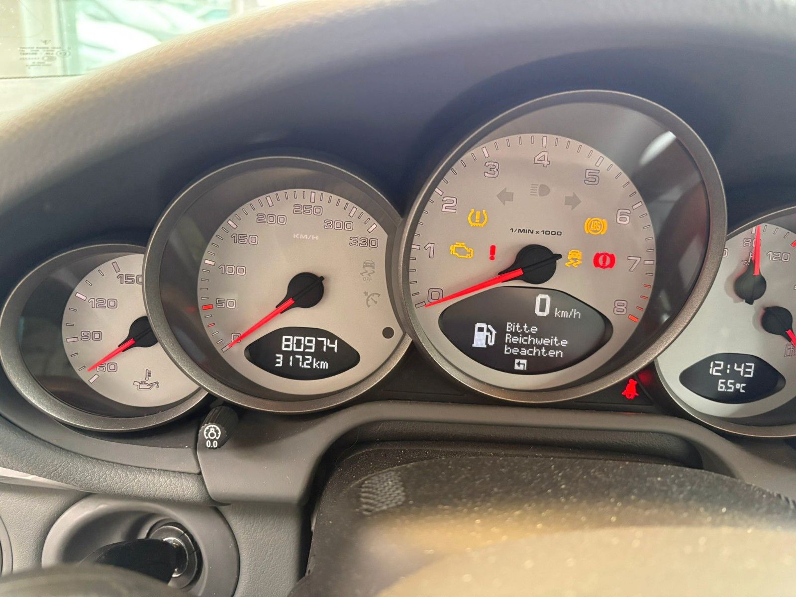 Fahrzeugabbildung Porsche 997 Carrera 4 S MKII Schalter 111 punkte check