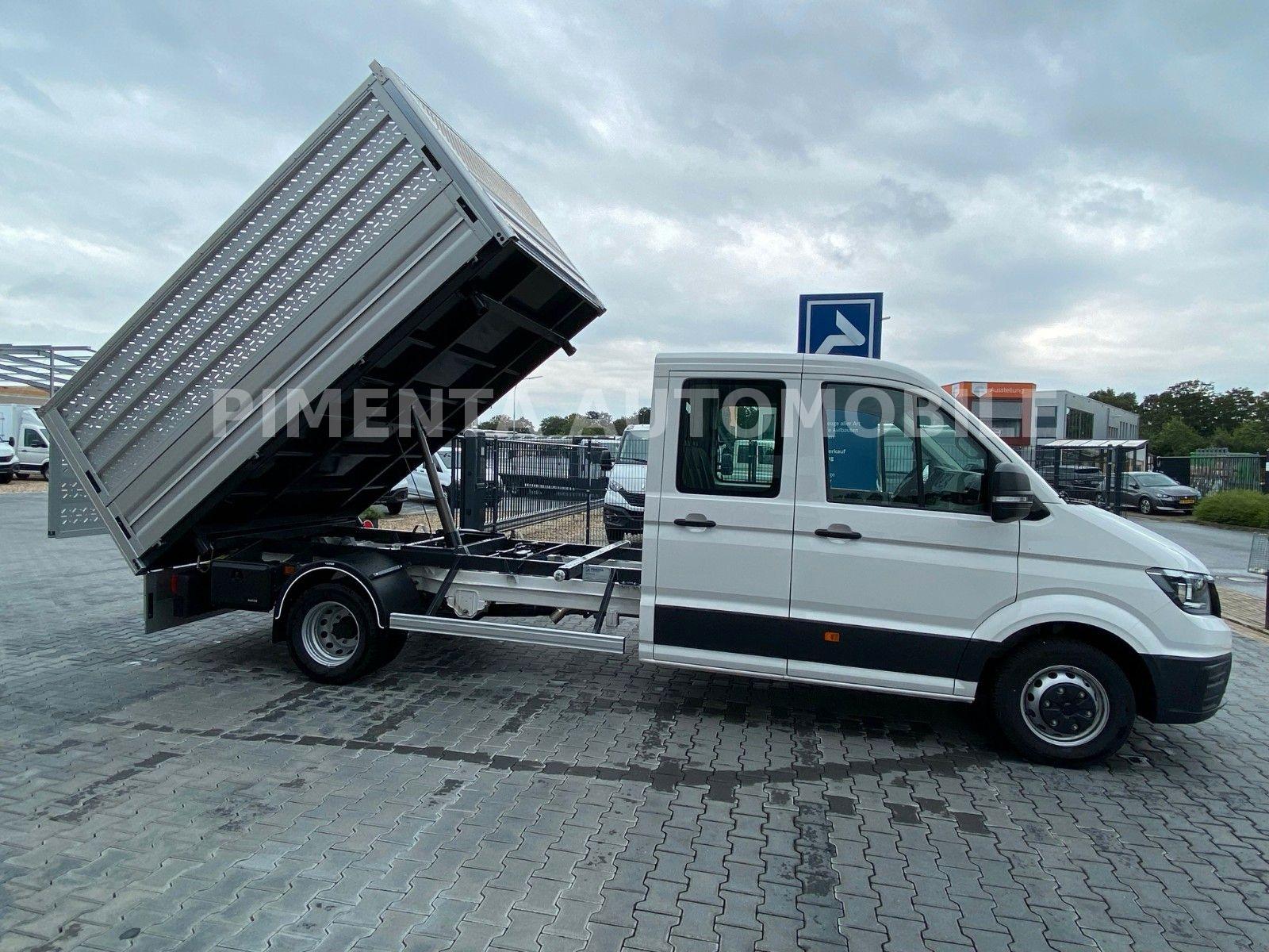 Volkswagen Crafter 50 DOKA 3-S-KIPPER ALU GITTER AHK NAVI