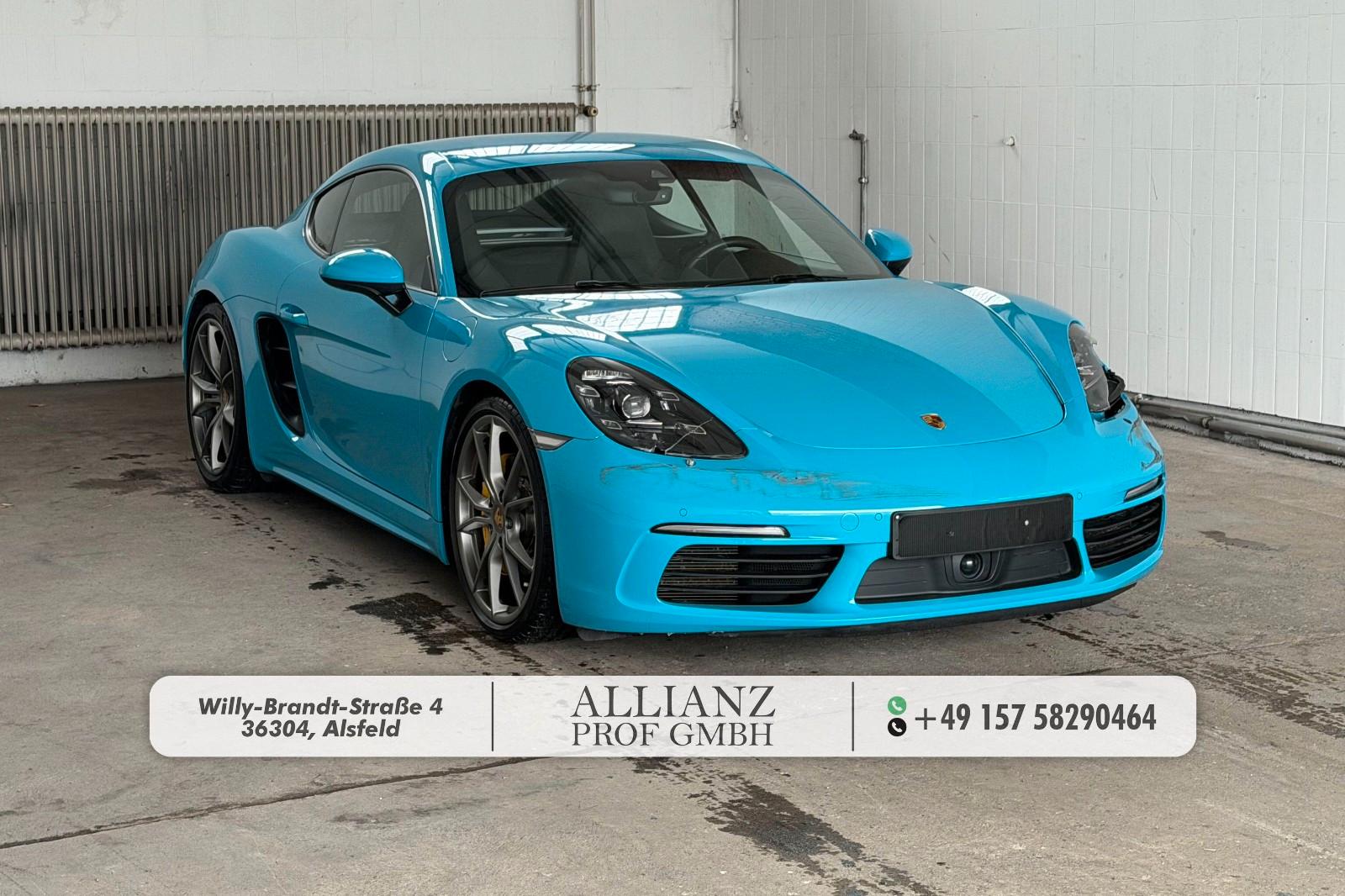 Porsche 718 Cayman S Ceramic Burm Chrono PASM CAM UNFALL