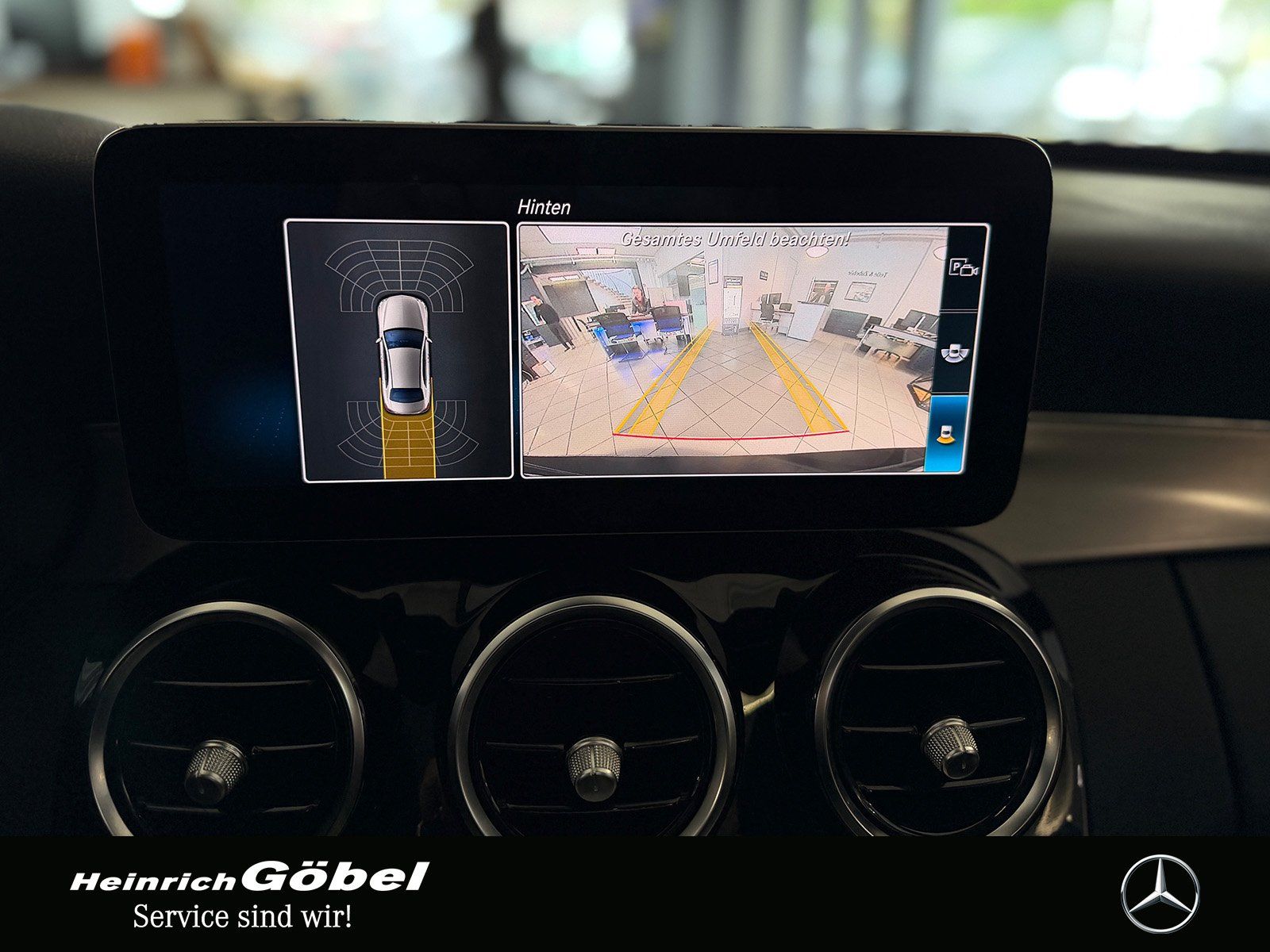 Fahrzeugabbildung Mercedes-Benz C 220 d AMG Line (EURO 6d-TEMP)