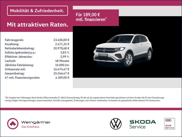 T-Cross 1.0 TSI GOAL, AHK, ACC, Navi, ParkAssist