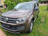 Volkswagen Amarok, braun, Diesel, RARITÄT: Single-Cab, AHK - VW Amarok Unfallwagen