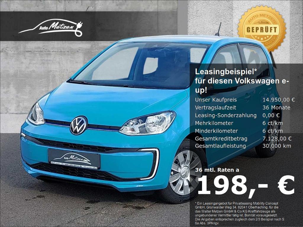 Volkswagen up e-up! SOH 94,3% AVILOO ZERTIFIKAT CCS Kamera 