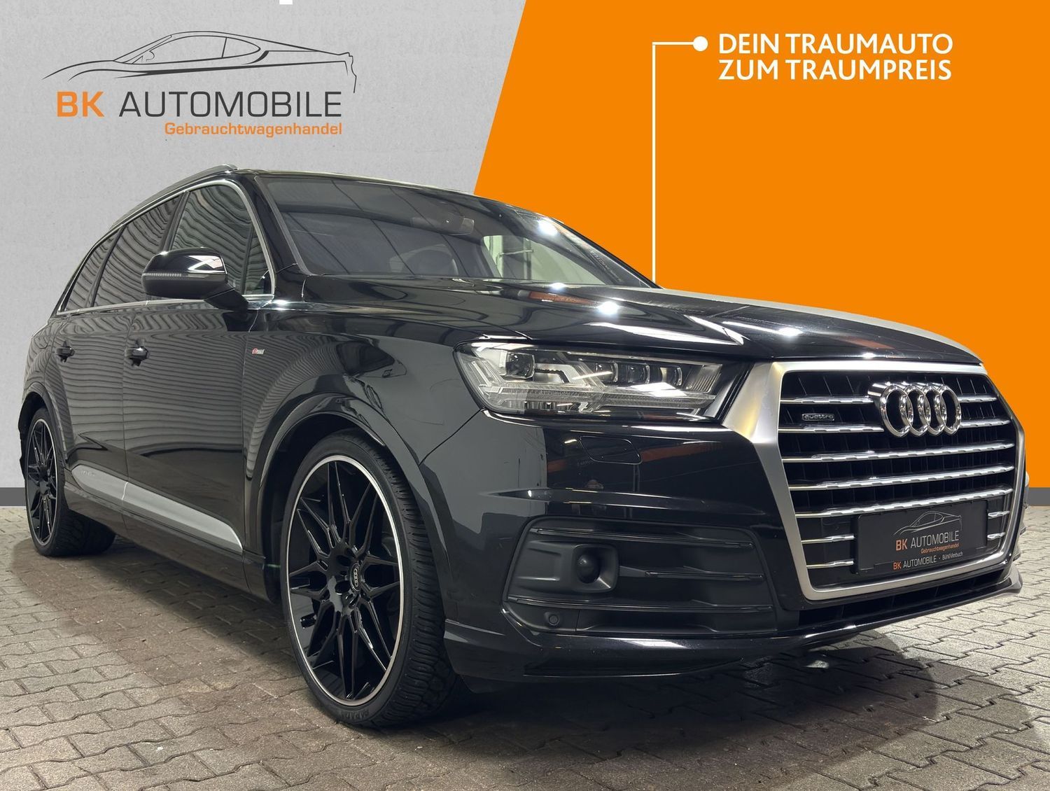 Fahrzeugabbildung Audi Q7 50TDI Qua SLine 22Zoll#Matrix#Pan#Bose#HUD#AA