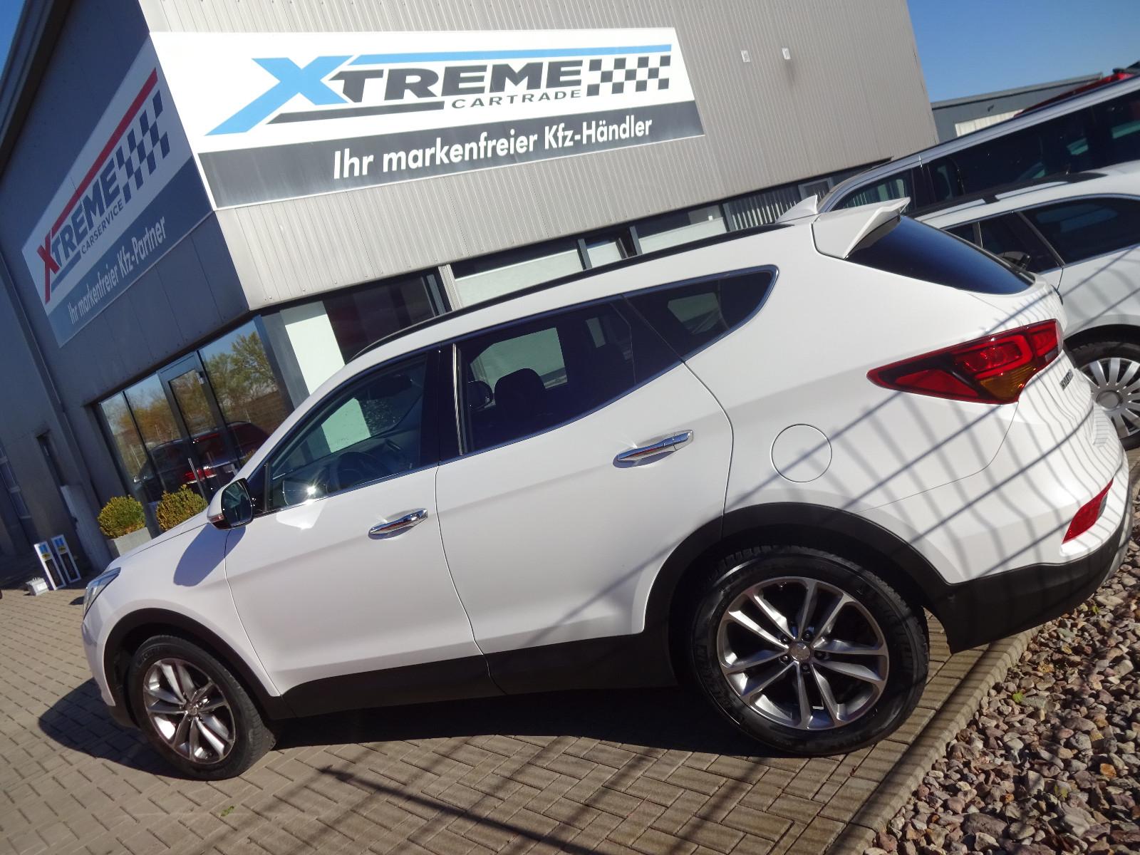Hyundai Santa Fe blue Premium 4WD 2.2 CRDI