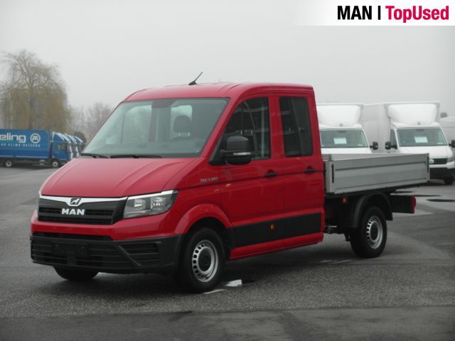 MAN TGE 3.140 4X2F SB Doka, Pritsche 6 Sitze, AHK