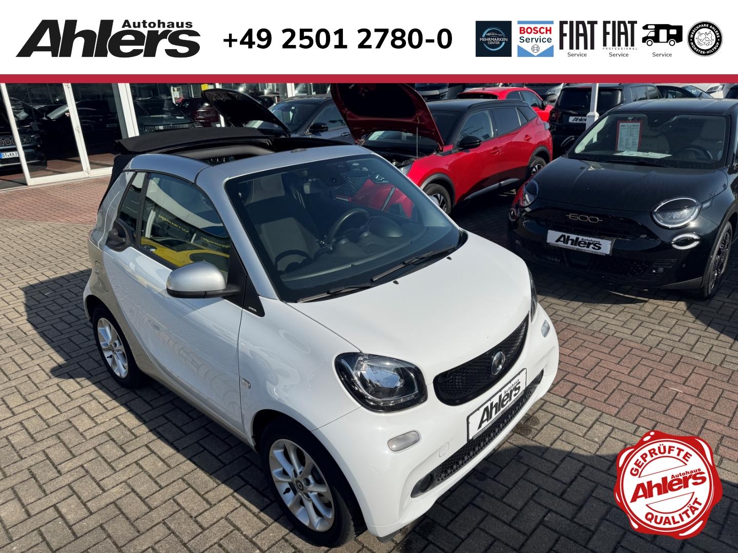Smart fortwo cabrio passion+SITZHEIZUNG+ALLWETTER+BLUE