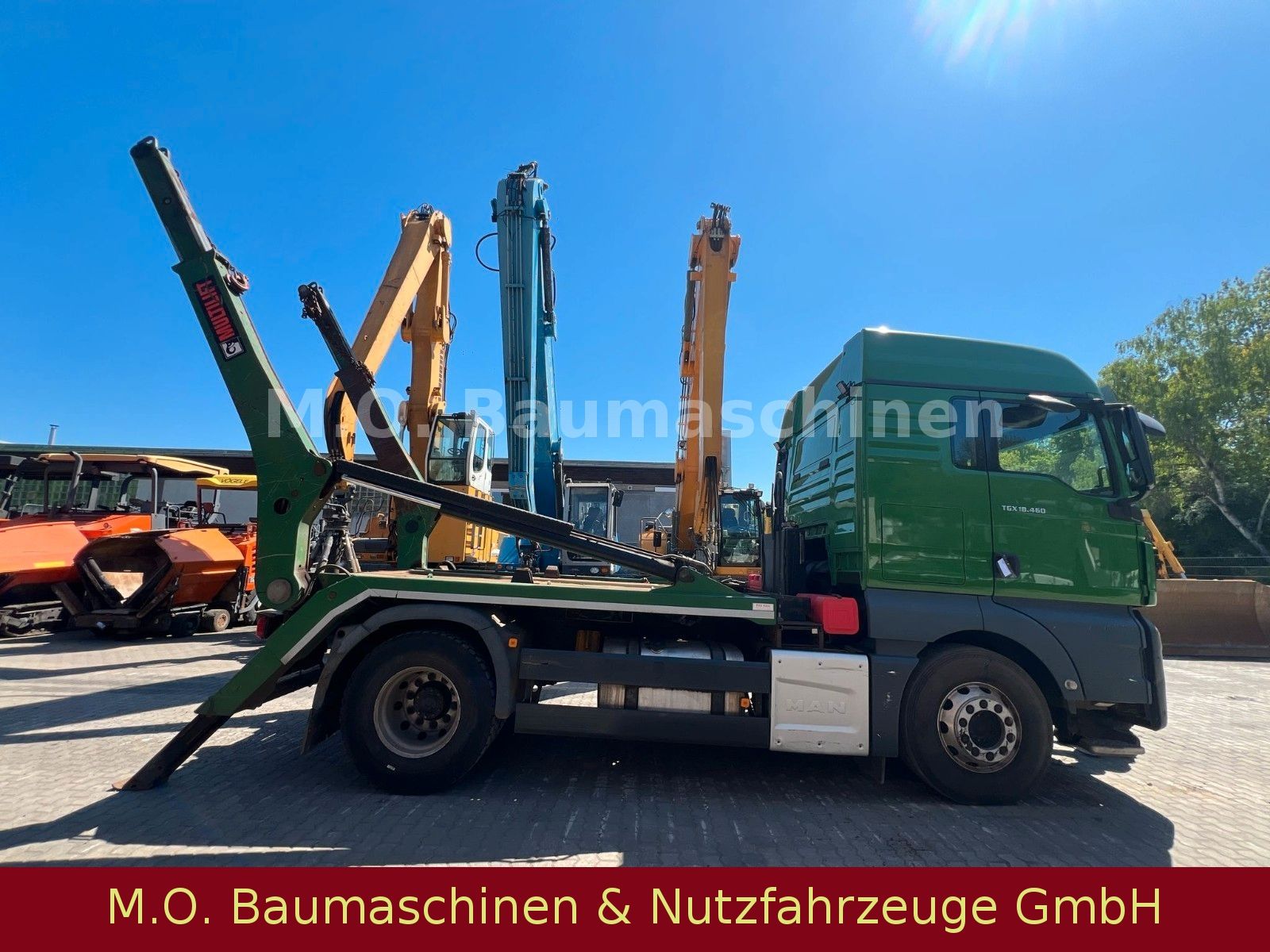 Fahrzeugabbildung MAN TGX 18.460 / 4x2 / Euro 6 / Hiab Skiploader /