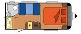 Hobby Excellent 460 SFf, Mover + v.a. Sonderausstatt. - Hobby Wohnwagen 460