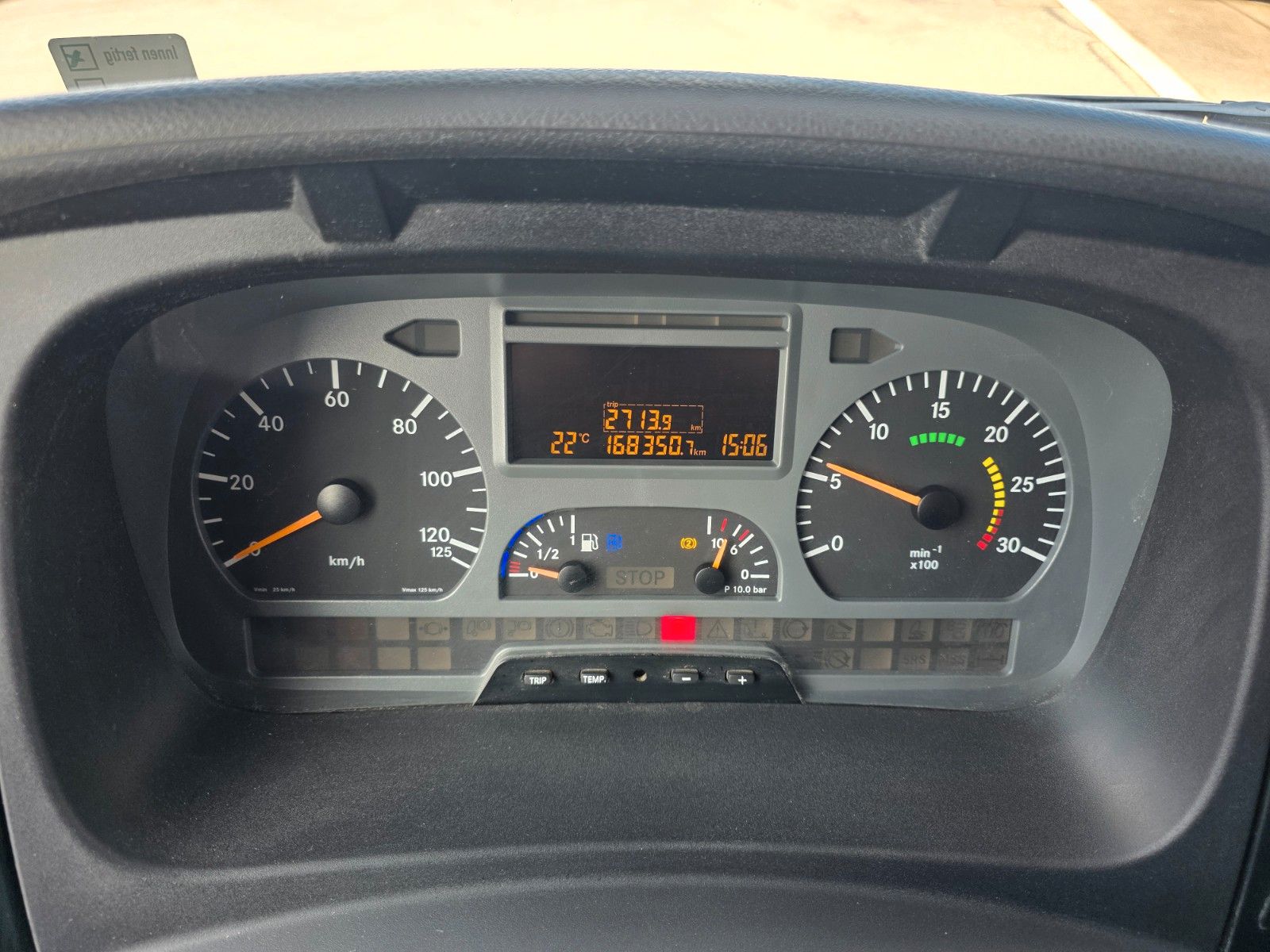 Fahrzeugabbildung Mercedes-Benz Atego 816 LBW MBB 1.000kg