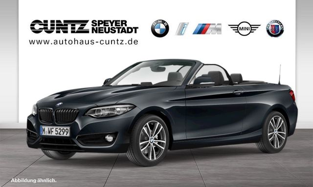 BMW 220i Cabrio Sport Line DAB LED Navi Bus. USB