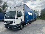 MAN 12.250 Pritche+Plane+Anhänger Jumbozug Tüv - Jumbo Anhänger