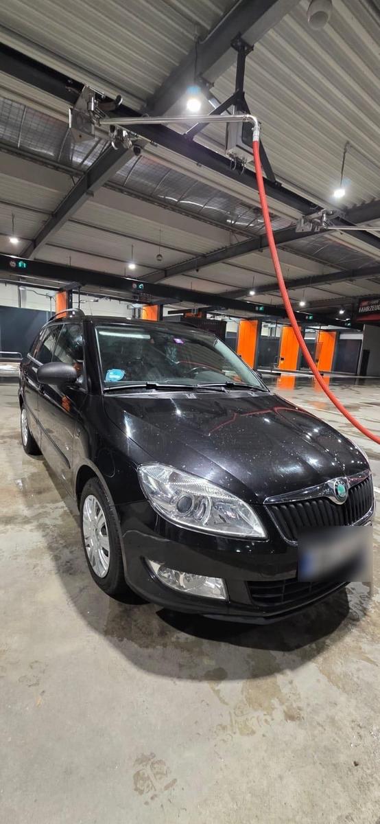 Skoda Fabia 2010 — rear view