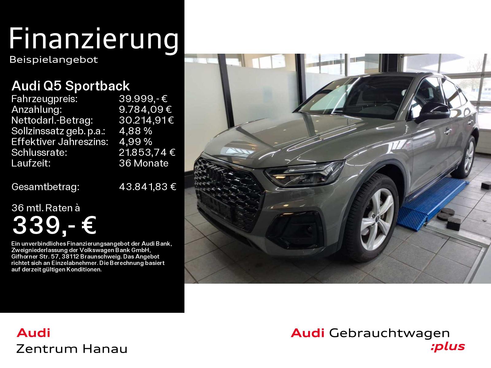 Audi Q5 Sportback 40 TFSI QUATTRO S LINE *AHK*KAMERA*