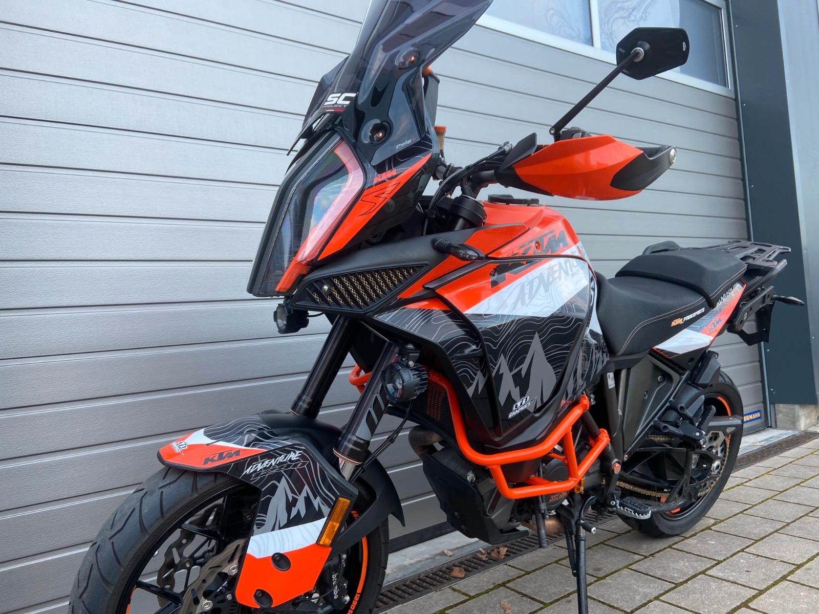 KTM 1290 Super Adventure S - 1. Hd., KD neu, Zubehör