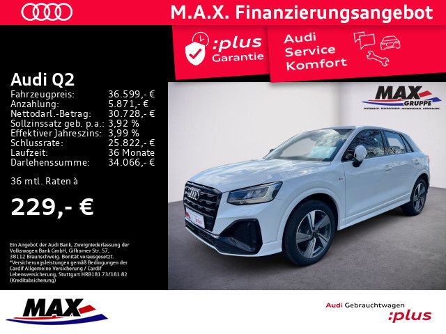 Q2 40 TFSI quattro S line LED+NAVI+VCP+ACC+DAB